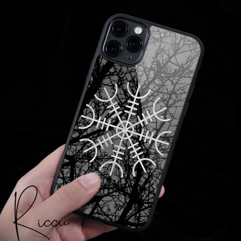 Резиновый чехол для телефона с рунами викингов для iPhone 13 12 11 Pro Max mini XS 6s 8 7 Plus X XR iphone 13 14, чехлы для телефонов