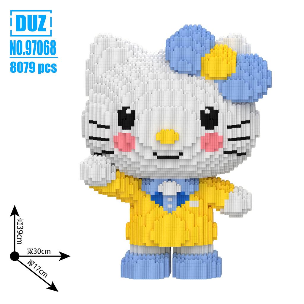 Big Pokemon Squirtle Charmander Magic Building Block Cartoon Horse Joker Model Toy Dragon Assembled Bricks Figure For Kids Gift