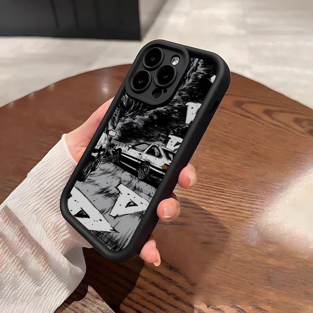 Чехол для телефона I-Initial D AE86 для iPhone 17 Pro Max 15 Pro 16 14 Plus 12 13 Mini 11 Pro, противоударный, мягкий чехол