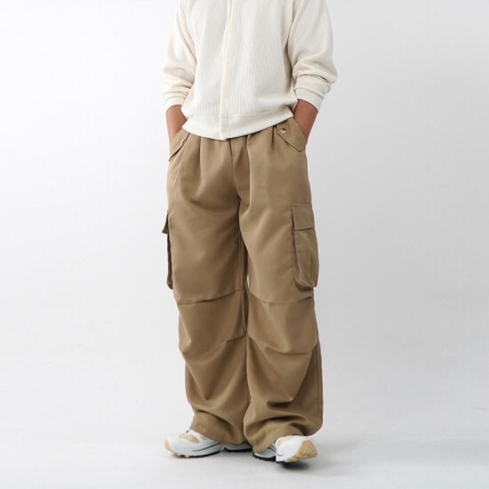 Onl Men S Pintuck Parachute Cargo pantS