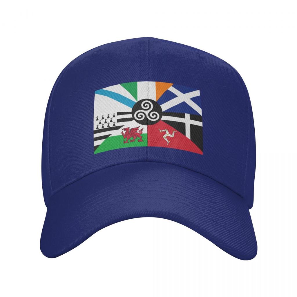 European Pan Nations Flag Baseball Cap Adjustable Ireland Scotland Wales Brittany Dad Hat Spring Caps Snapback Hats