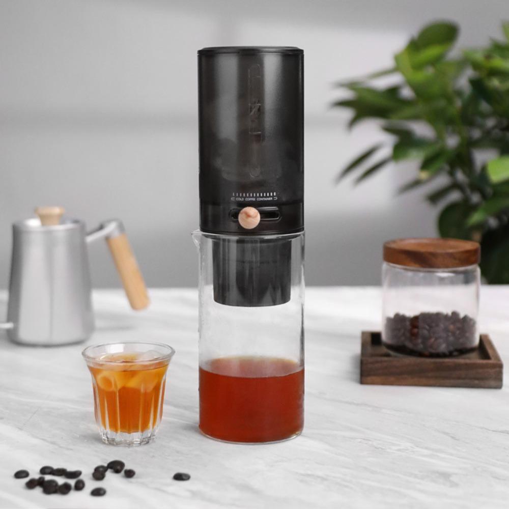 with Filter Paper Cold Brew Coffee Maker Adjustable Flow Rate Drip Filter Coffee Pot Gift