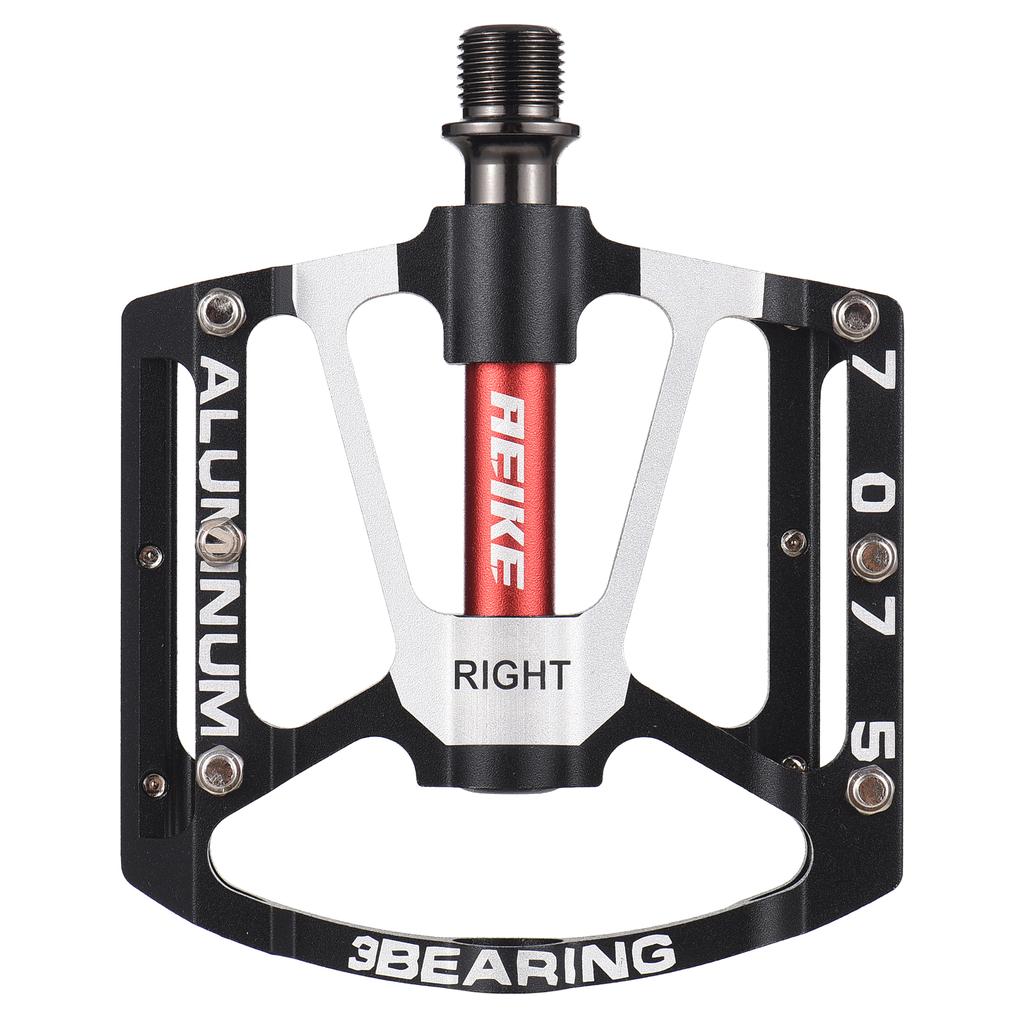 Педали для горного велосипеда Aeike, легкие алюминиевые педали для велосипеда, педали для шоссейного велосипеда MTB, платформа для велоспорта