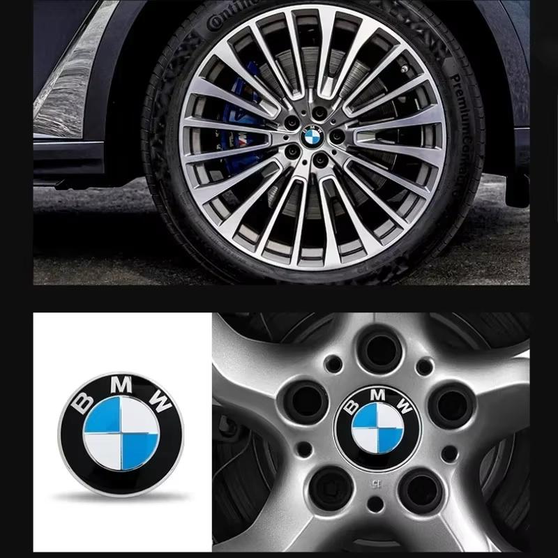 E46 E90 E60 Автомобильная наклейка Высокое качество 56 мм 60 мм Полированные наклейки на центральные колпаки колес Сильный клей Без остатка Значки на колпаки для BMW X6 X7 GY6