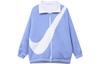 Women's Coat Velvet Feel Coat Women's Blue