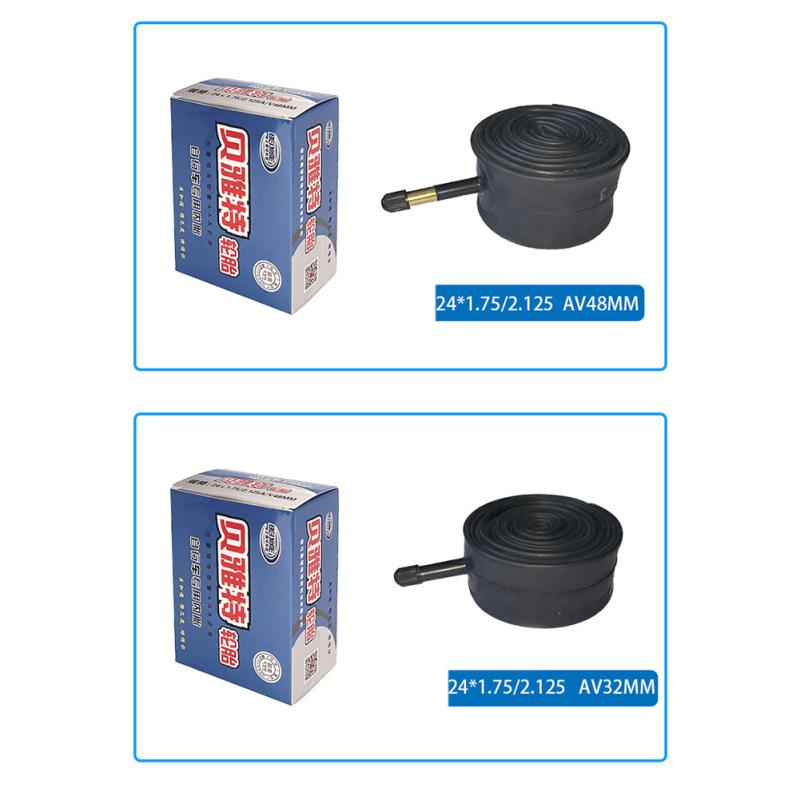 Бутилкаучуковая внутренняя трубка для горного велосипеда, удлинитель клапана Шредера, воздушное сопло 26, 27,5, 29 дюймов, трубка для шин