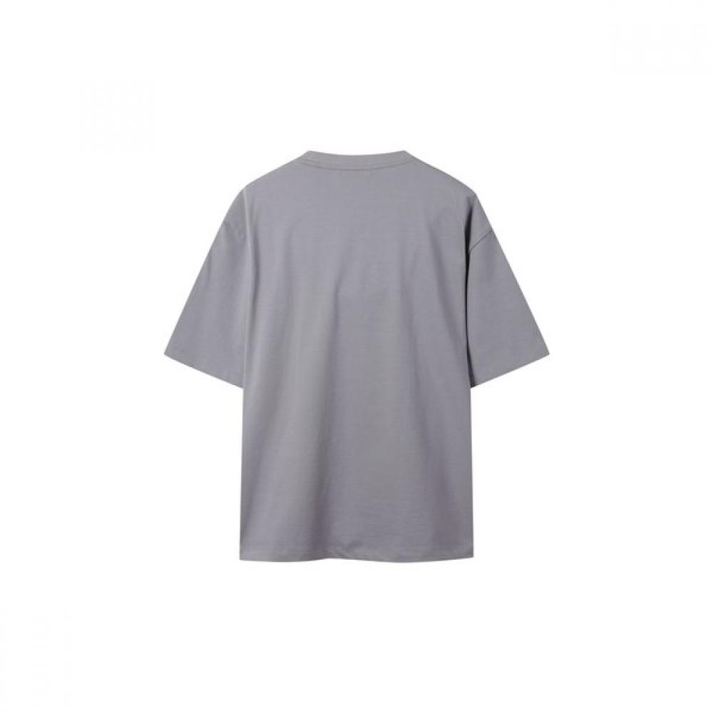 CusTomellow Gray Relax FiT Logo T shirT cwTam25414gyx