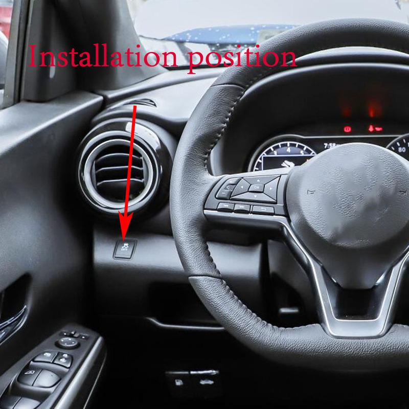 Для Nissan Kicks 2017 2018 Стальная Декоративная Накладка на Рамку Переключателя Фары Автомобиля Аксессуары для Интерьера Авто