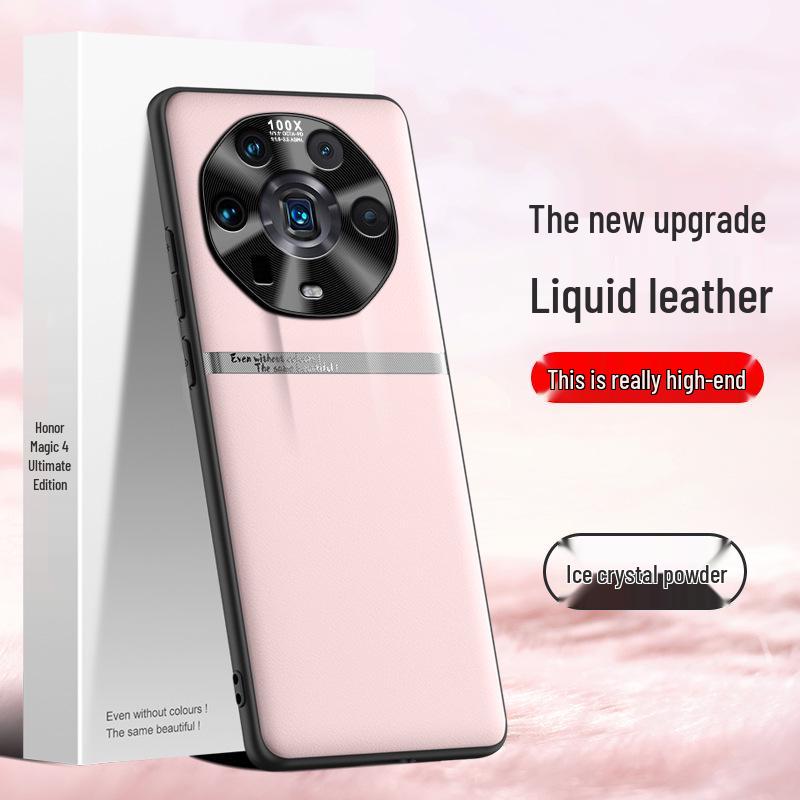 Совместимый кожаный чехол Honor Magic 4 Ultimate: Прочная, устойчивая к падениям, защита от попадания жидкости