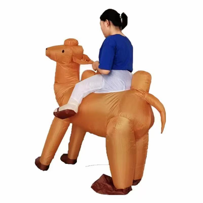 Надувной костюм Злого Клоуна на Хэллоуин и Рождество - Необычный и Забавный Костюм-Кукла