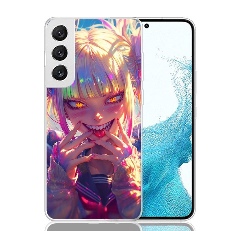 Чехол для телефона Himiko Toga My Hero Fashion для Samsung Galaxy S26 S25 Edge S24 S23 FE S22 Ultra S21 Plus S20 + Fundas Cover Coque Ga