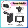Комплект Xplorer Grip Vlogging Mount Combo Держатель Клетка Рамка Чехол Для Insta 360 Ace Pro 2 GoPro Hero 13 DJI Osmo Action 5 Pro Аксессуары