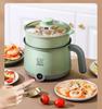 Multifunctional Household Pot for Cooking Noodles, Electric Hot Pot, Mini Instant Noodle Pot, Double Layer Non Stick Pan
