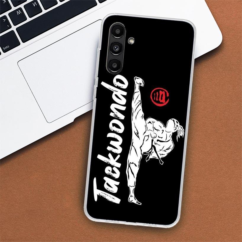 Чехол для телефона «Кунгфу тхэквондо» для Samsung Galaxy A51 A71 A50 A70 A40 A30 A20E A10 A41 A31 A21S A11 A01 A6 A8 + A7 A9 Plus