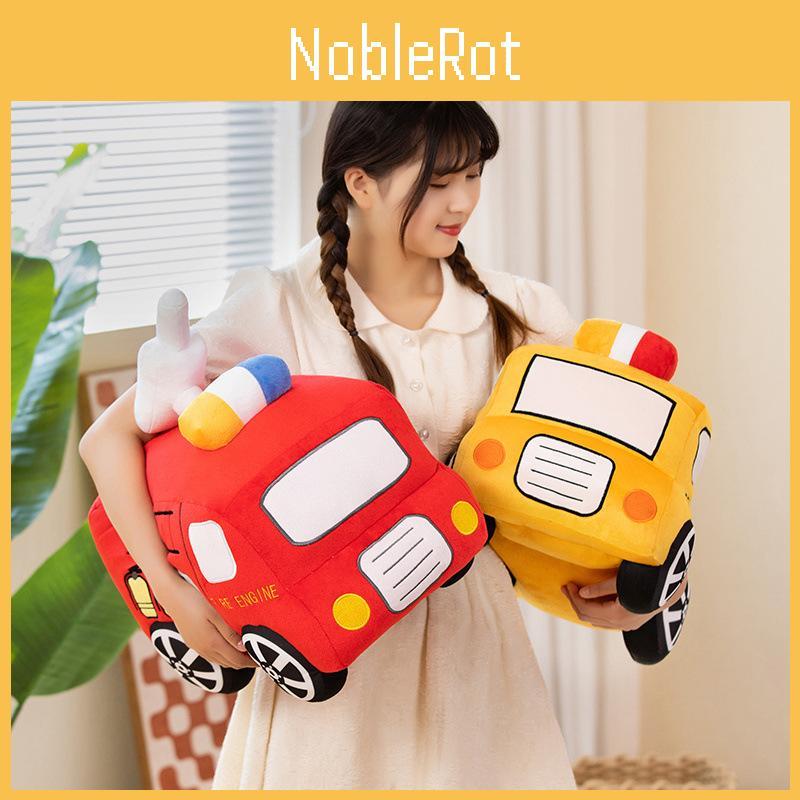 Plush Children Car Toys Muppet Sleeping Pillows Plush Toys Comfort Dolls