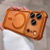 Подходит для чехла мобильного телефона iPhone17PRO, высококачественный матовый магнитный airbag с четырьмя углами, всесторонний противоударный Apple 16/15