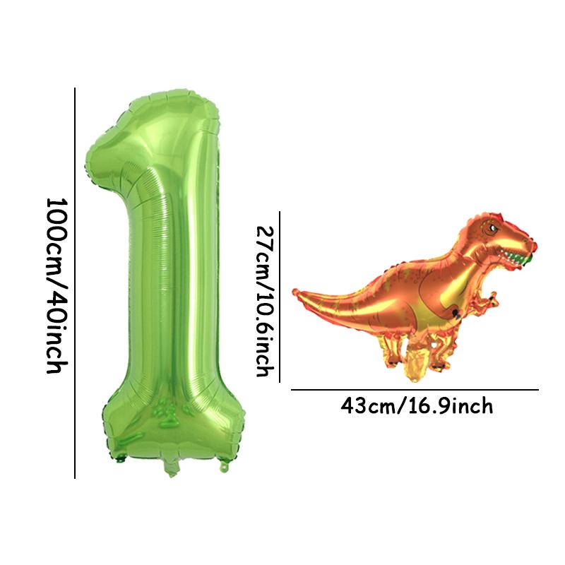 Зеленый шар 40 дюймов 0-9 День рождения Цифровой шар День рождения Вечеринка Годовщина Фон Макет Декоративный шар