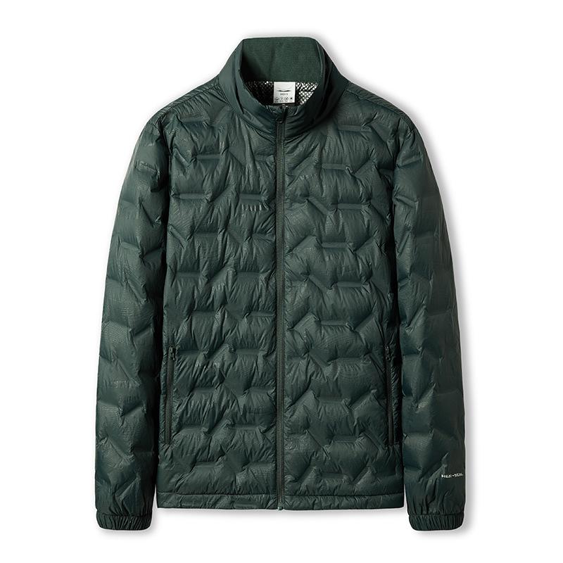 Пуховик мужской новый зимний уличный ветрозащитный теплый женский куртка-подстежка легкий