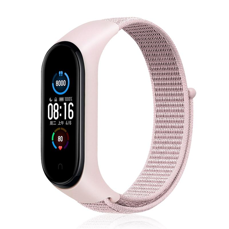 Нейлоновая плетеная петля Solo для Xiaomi Mi Band 5 6, ремешок-браслет, ремень Mi Band 3 Mi Band 4, браслет для Xiaomi Mi Band 6, 5, ремешок для часов