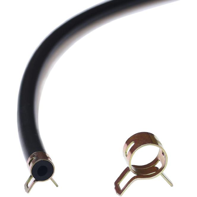 10 футов 3/16 дюйма ID топливопровод с 20 шт. хомутов для шланга для Kawasaki Kohler Briggs & Stratton Honda Predator Champion Generac малых двигателей мини-байк