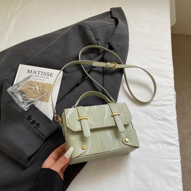 Новая нишевая модная сумка высокой стоимости женская трендовая маленькая квадратная сумка простая модная сумочка