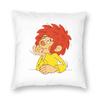 Pumuckl Square Pillowcase Pillow Cover Cushion Throw Pillow for Home Sofa Living Room