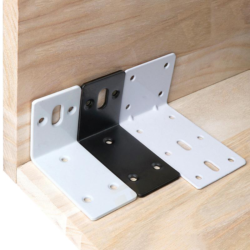 Угловой кронштейн из нержавеющей стали 90 градусов, угловые кронштейны, соединительный кронштейн, крепеж для мебели, дверей, шкафов, экранов, стен