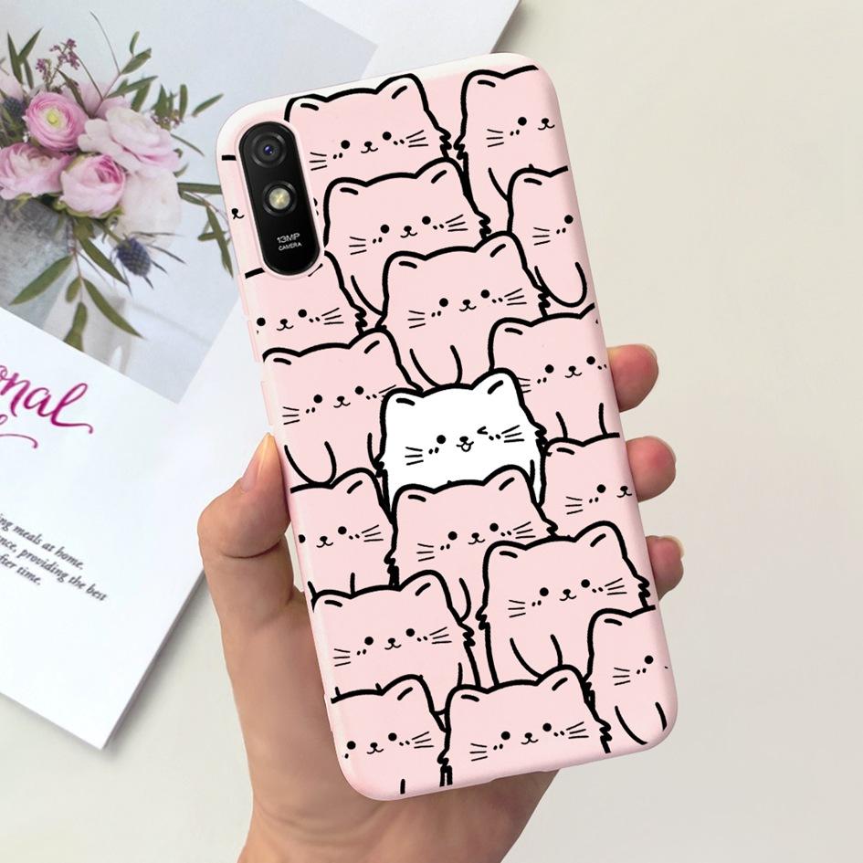 Для Xiaomi Redmi 9A Чехол Redmi 9AT Покрытие Модный Пейзаж Луна Мягкий Силикон Тонкий Funda Для Xiaomi Redmi 9i Redmi9i Спорт Coque