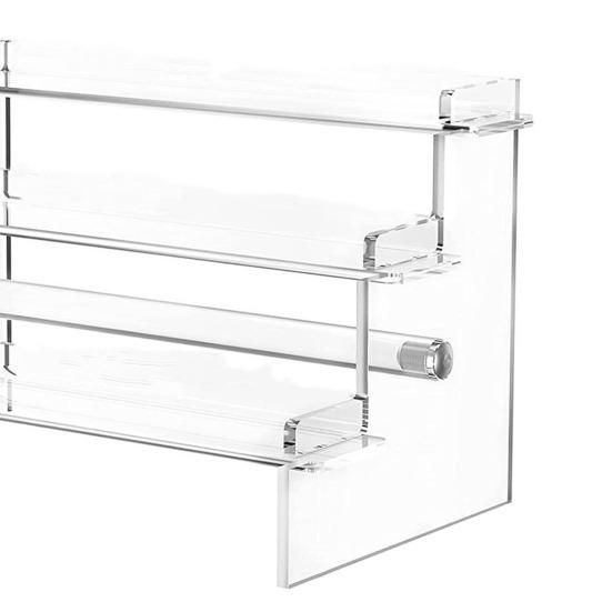 Стеллаж для хранения, универсальная акриловая фигурка, стеллаж для демонстрации игрушек, 3-слойная подставка для парфюмерии, органайзер для домашнего рабочего стола