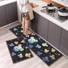 Коврик для кухни, спальни, гостиной, длинного прикроватного коврика, прихожей, мягкого моющегося ковра, противоскользящего, для ванной комнаты, входной коврик