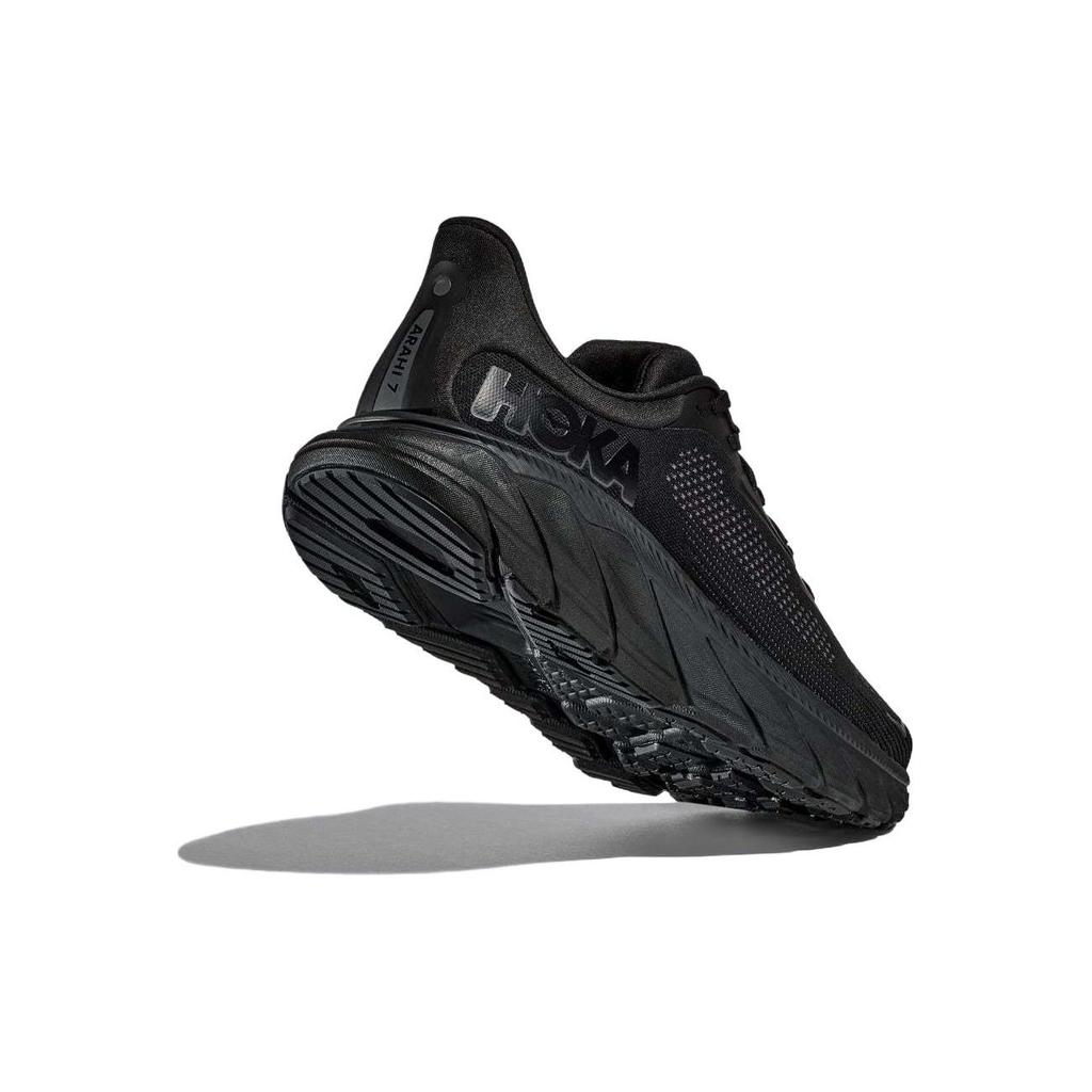 HOKA Arahi 7 Тройные черные женские кроссовки 1147851-BBLC