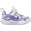 Nike Cosmic Runner Abrasion Resistant Low top Toddler Shoes White Purple Infant And Toddler HM4401-101