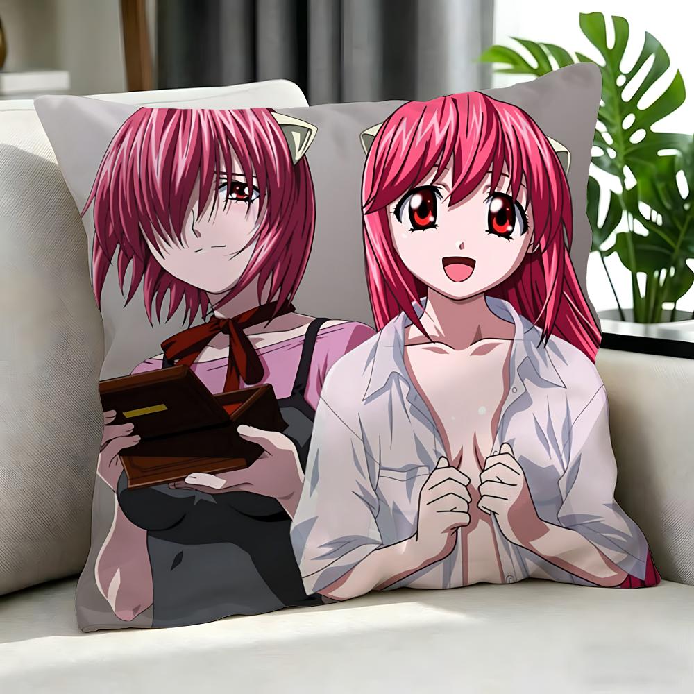 Anime EElfen Lied Cushion Cover Cushion Cover Set Pcs x x x Pillowcase Decorative Sofa Home Decor