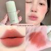 Velvet Matte Multi-Purpose Cream for Natural Color Enhancement, Dual-Use for Lips and Cheeks, Eyeshadow and Blush