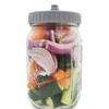 Top Kitchen Tool 86mm Airlock Fermentation Lids for Wide Mouth Mason Jar Fermenter Cap Jar Cover