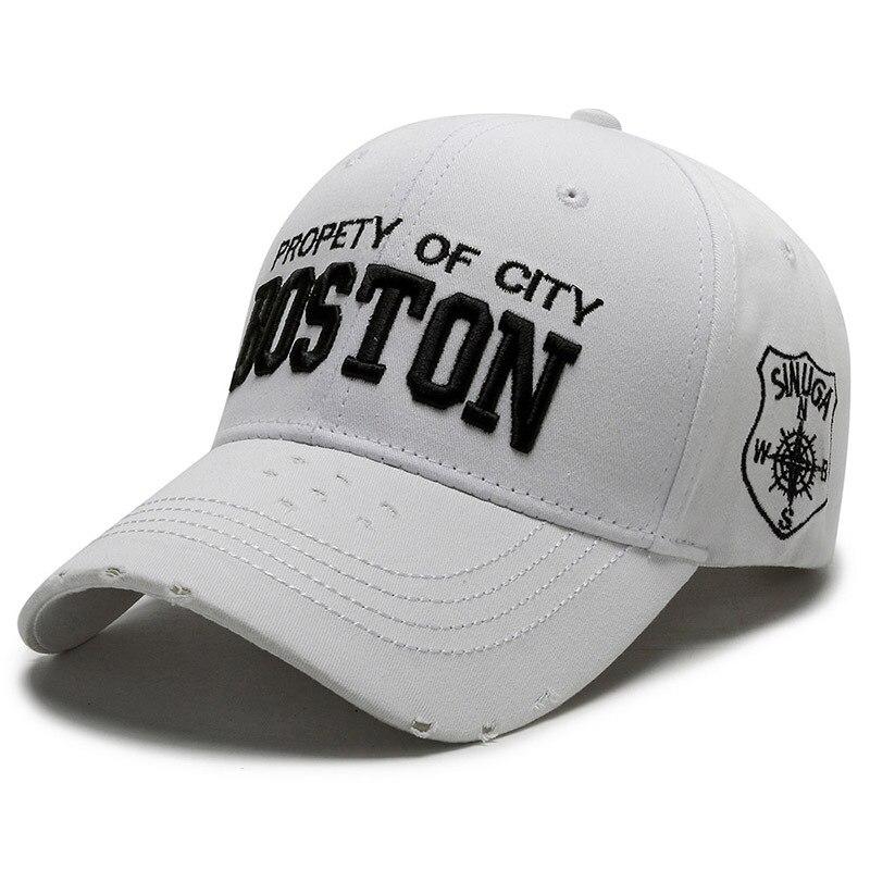Northwood Хип-хоп BOSTON Бейсбольные кепки с буквами Мужчины Женщины Snapback Шляпы Хлопковая кепка для гольфа Папа Шляпа Кепка дальнобойщика