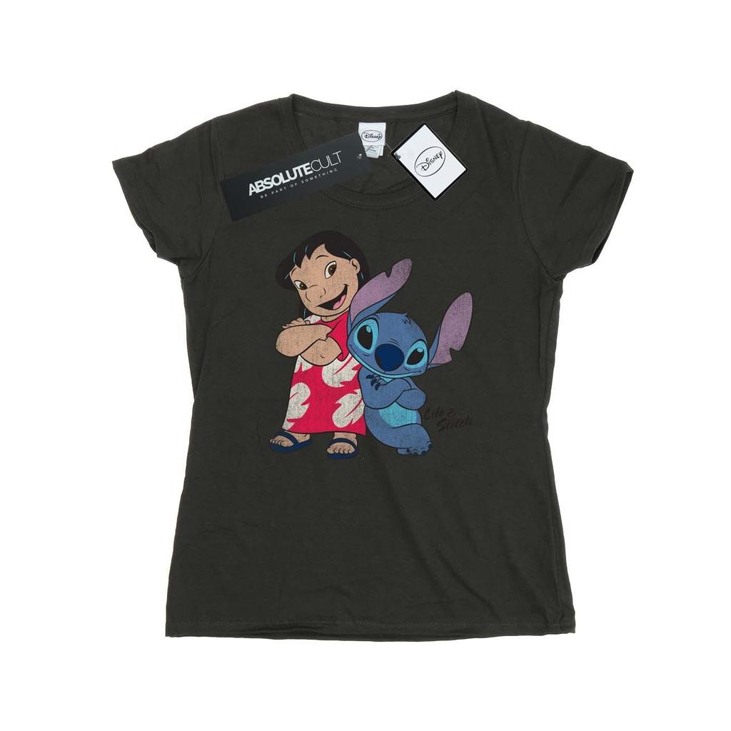 Disney Womens/Ladies Lilo And Stitch Classic Cotton T-Shirt