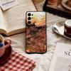 Vintage Rust Phone Case For Samsung S25,S24,S21,S22,S23,S30,Ultra,S20,Plus,Fe,Lite,Note,10,Black Cover