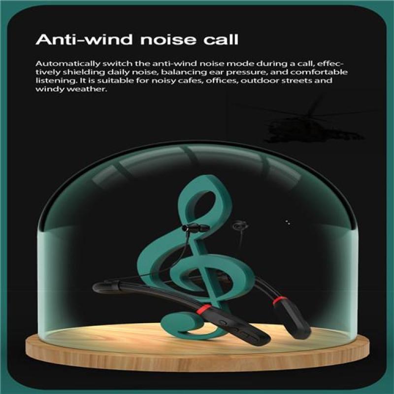 Stereo In-Ear Hanging Neck Wireless Bluetooth Headset Sports Earbuds 1000 Mah Battery Comfortable To Use