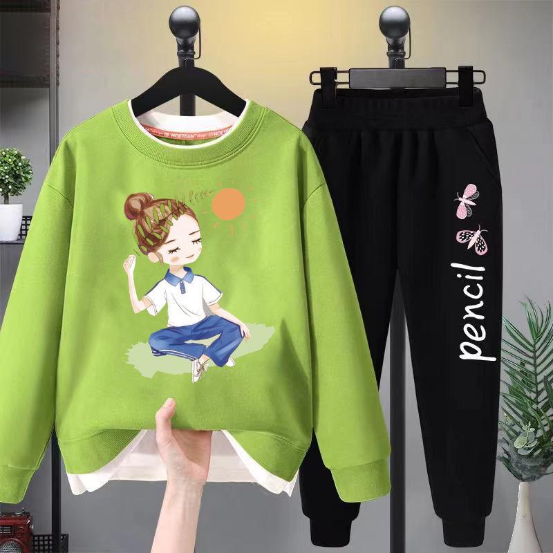 Детский костюм Модный свитер из двух частей