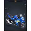 1/12 Suzuki GSX250R литой под давлением мотоцикл модель игрушечная коллекция транспортных средств звук и свет внедорожный мотоцикл игрушки автомобиль