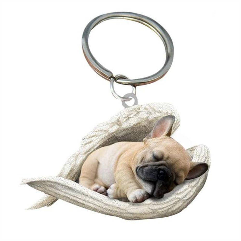 Pet Keychain Jewelry Gift Keyring For Women Car Keyring Dog Pendant Dog Key Chains Animal Keychain