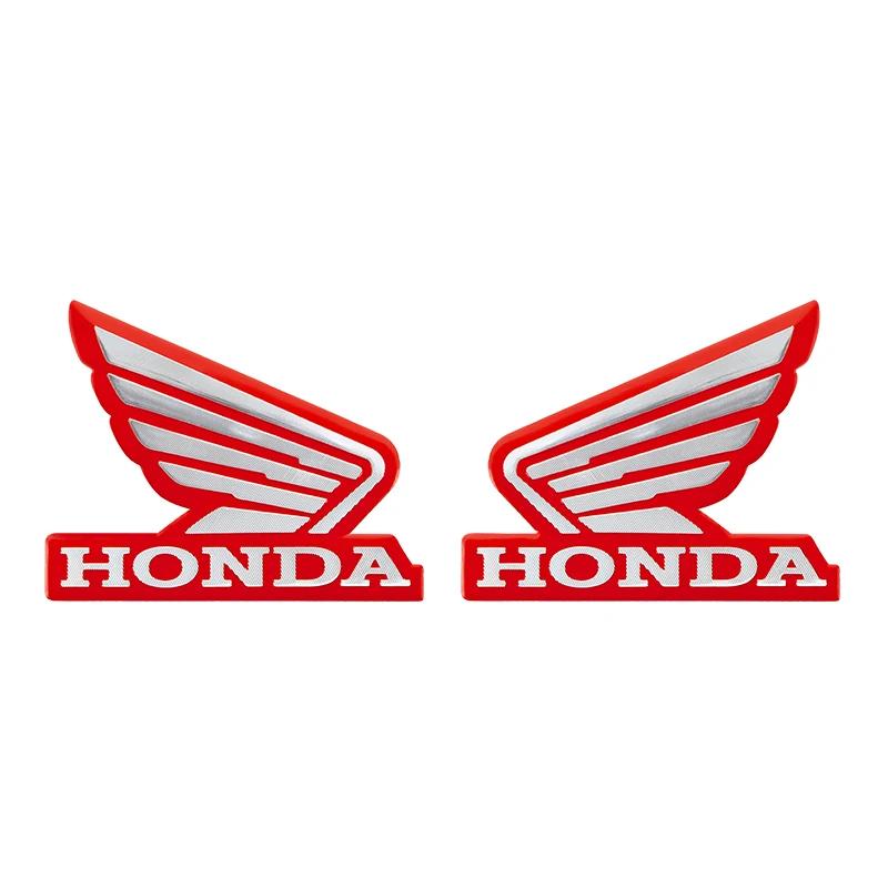 JBH4 1pair Motorcycle Modified Stickers Aluminum Decal Motorcycle Stickers For Honda CBR1000 CBR600RR CBR650R CB1000R CB1100