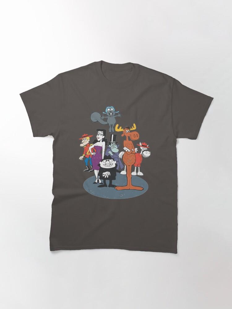 Rocky Rocky And Bullwinkle Classic T-Shirt