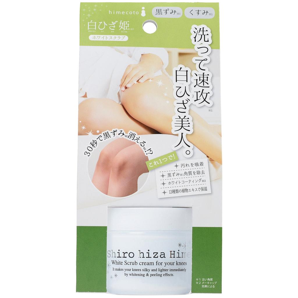 Liberta Himecoto White Knee Princess 50 г Для темных пятен и тусклости на коленях и локтях (Химэкото) -