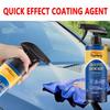Автомобильный нанокерамический спрей-покрытие Автоматическое обновление Гидрофобный слой Полировка Покрытие краски Автомобильная защита Керамический спрей