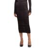 Boss Womens/Ladies Farmina Ribbed Knitted Midi Skirt