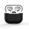 Silicone Soft Black Case for AirPods 3 - Protective Headphone Cover by Hurtel