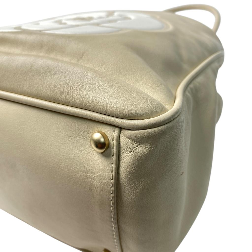 Used CHANELTote Bag Ivory Leather Women