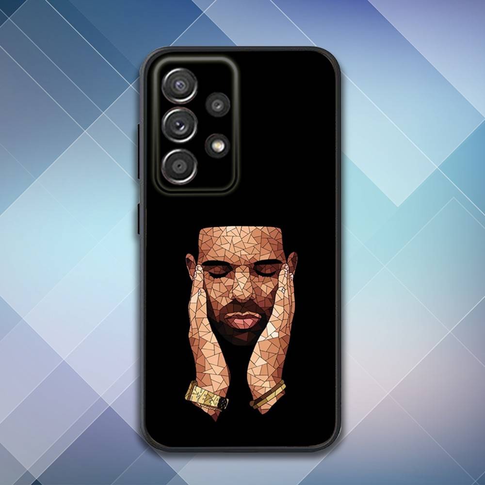 Чехол для телефона Drake O-OvO OWL для Samsung S25, S24, S21, S22, S23, S30, Ultra, S20, Plus, Fe, Lite, Note, 10, 9, 5G Черный